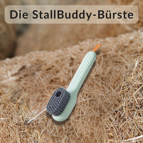 🐴 Die StallBuddy-Bürste – deine zusätzliche Waschhilfe