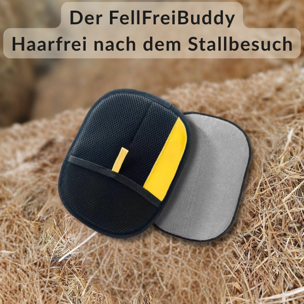 🐴 FellFreiBuddy - In Sekunden wieder haarfrei