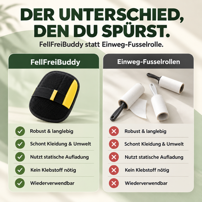 🐴 FellFreiBuddy - In Sekunden wieder haarfrei